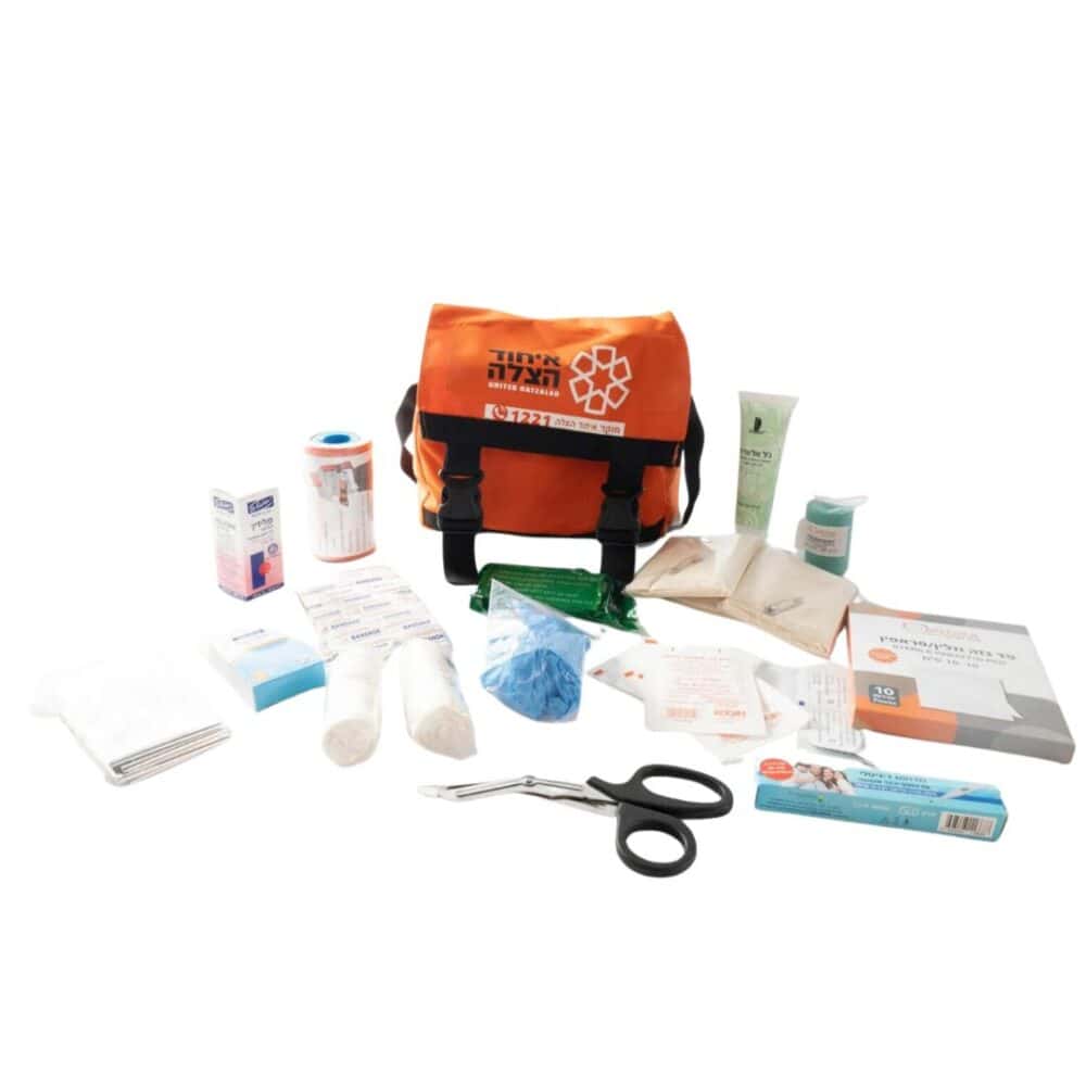 ערכת עזרה ראשונה משודרגת לבית ולרכב