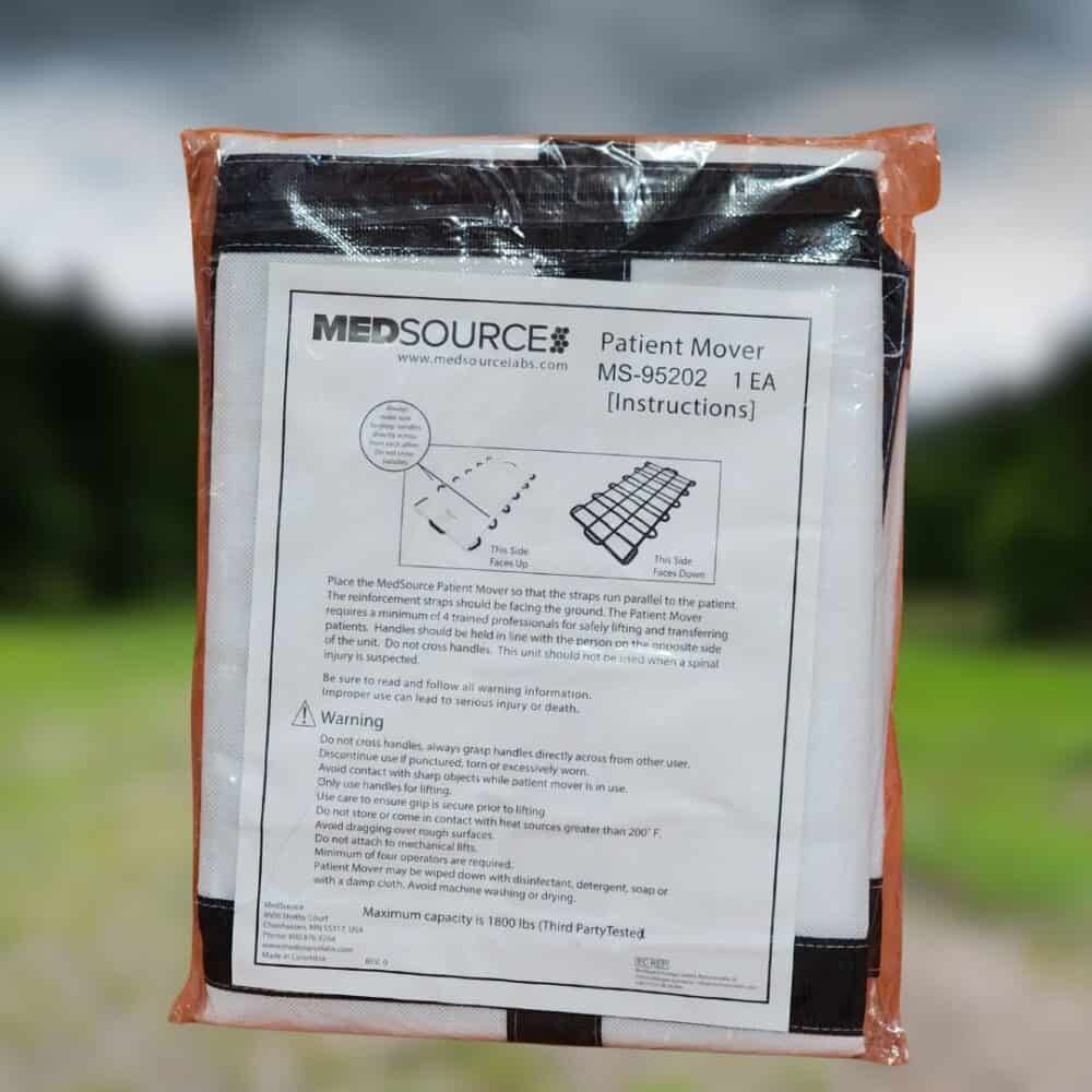 אלונקת בד רצועות