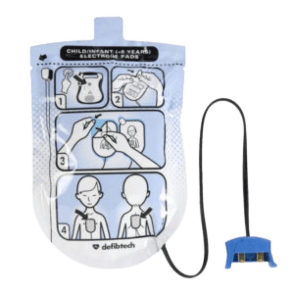 מדבקה לייף ליין ילד &ndash; לדפיברילטור