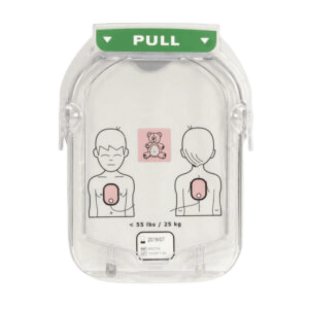 מדבקות לדפיברילטור פיליפס Philips hs1 - ילד