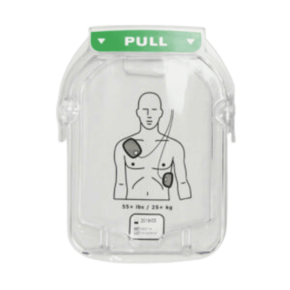 מדבקות לדפיברילטור פיליפס Philips hs1 - מבוגר