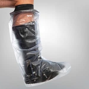 שרוול לגבס קצר רגל